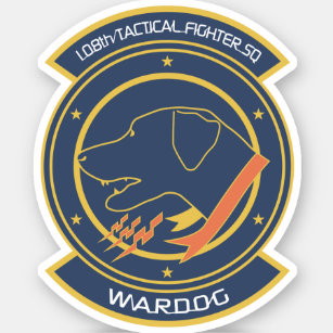 Wardog Squadron Sticker