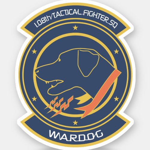 Wardog Squadron Sticker