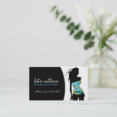 Wardrobe Stylist Business Card (Standing Front)