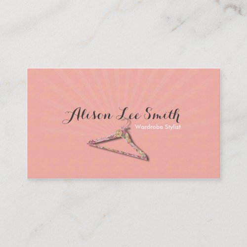 Wardrobe Stylist Business Card