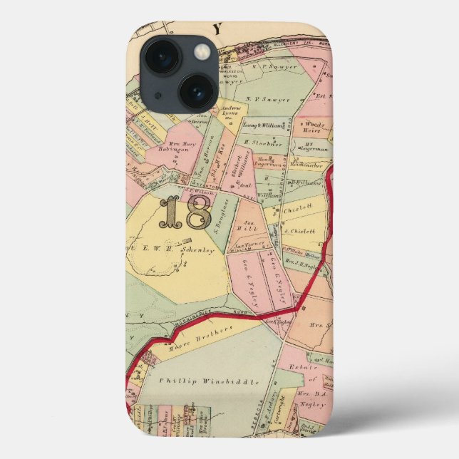 Wards 1819 of Pittsburgh, Pennsyvania Case-Mate iPhone Case (Back)