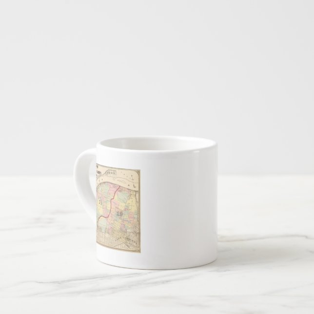 Wards 1819 of Pittsburgh, Pennsyvania Espresso Cup (Front Left)
