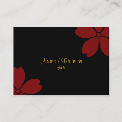 Customizable Ware Sakura Business Card