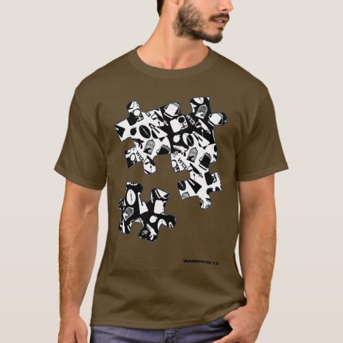 Warehouse 13 Items Puzzle  T_Shirt
