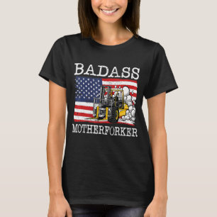 Warehouse Clerk Forklift Operator Lift Truck Forkl T-Shirt