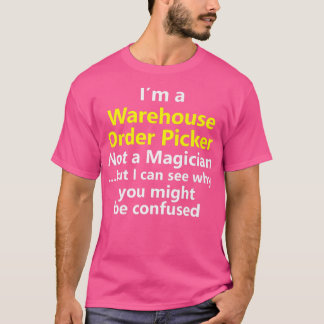 Warehouse Picker Packer Associate Job Night Shift  T-Shirt