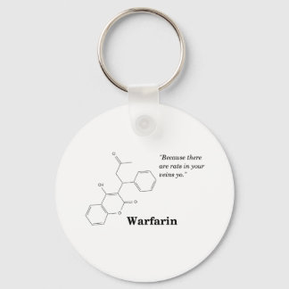 Warfarin (Blood Thinner) Keychain
