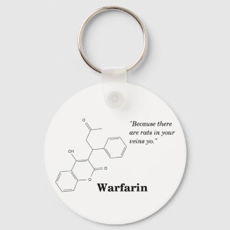 Warfarin (Blood Thinner) Keychain