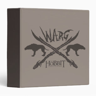 Warg Movie Icon 3 Ring Binder