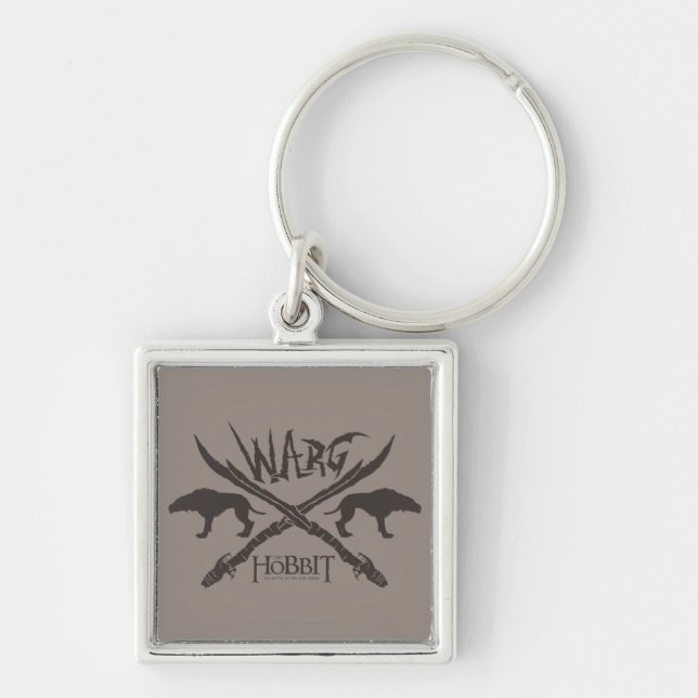 Warg Movie Icon Keychain (Front)
