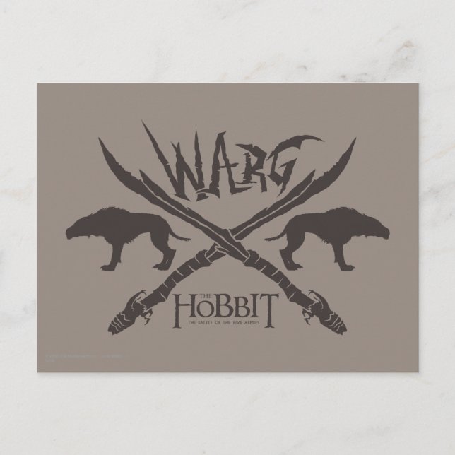 Warg Movie Icon Postcard (Front)