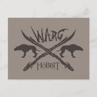 Warg Movie Icon Postcard