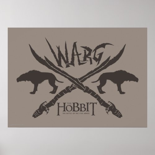 Warg Movie Icon Poster