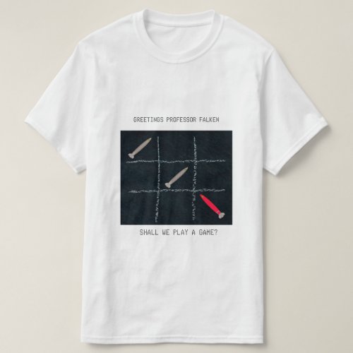 Wargames Tribute T_Shirt White Design