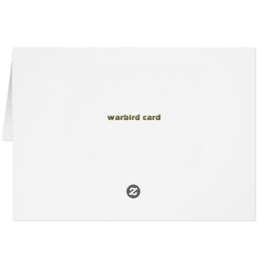 WarHawk Card (Back Horizontal)