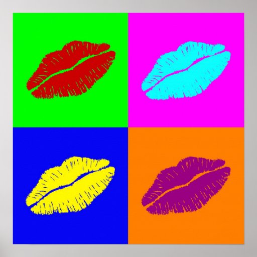 lips' poster | Zazzle