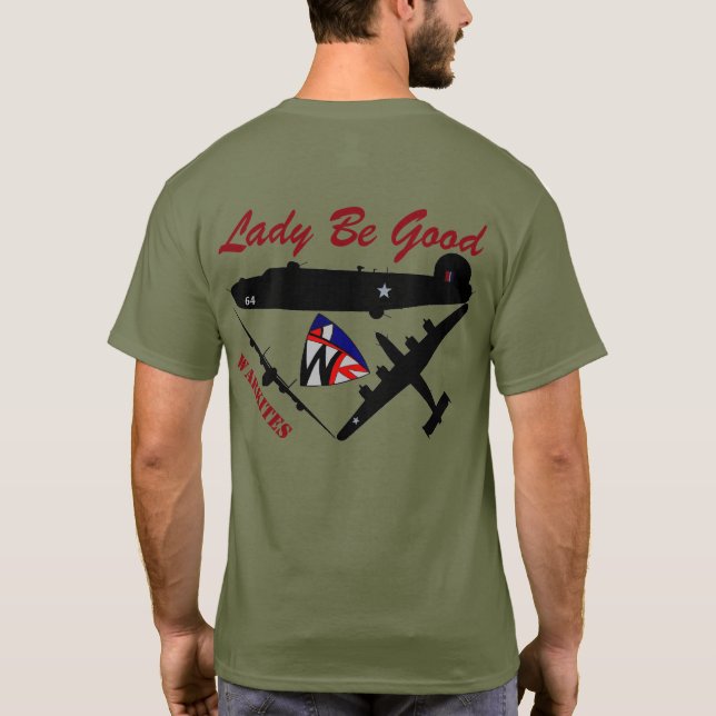 Warkites B-24 Lady Be Good T-Shirt (Back)