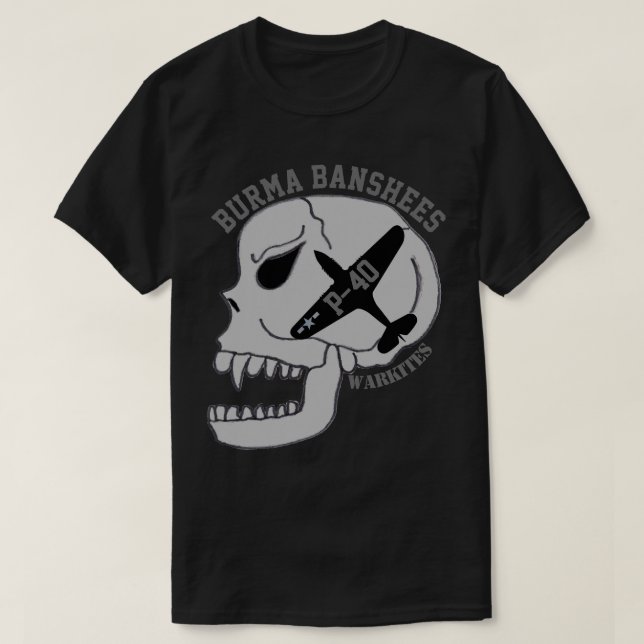 Warkites Burma Banshees T-Shirt (Design Front)