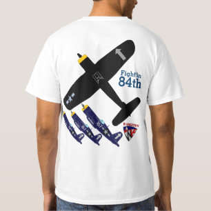 Warkites F4u Corsair Fight'in 84th T-Shirt-2 T-Shirt