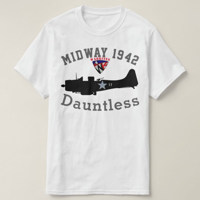 Warkites "Midway 1942" Dauntless T-Shirt (Design Front)