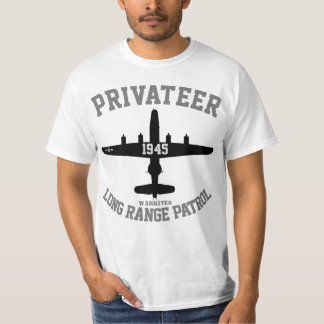 Warkites PB4Y Privateer "Long Range Patrol" T-Shirt