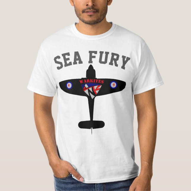 Warkites Sea Fury Australia T-Shirt (Front)