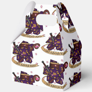 Warlock Dice Design Favor Boxes