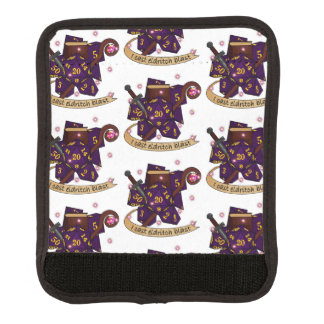 Warlock Dice Design Luggage Handle Wrap