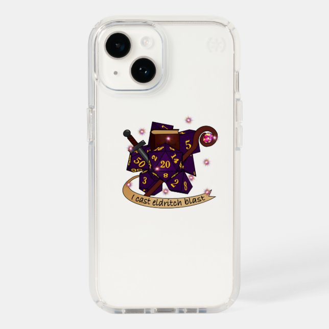 Warlock Dice Design Speck iPhone Case (Front)