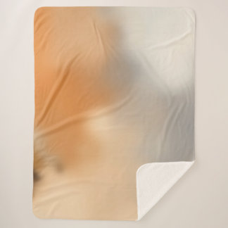 Warm Abstract Background Sherpa Blanket