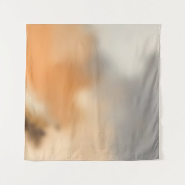 Warm Abstract Background Tapestry (Front)