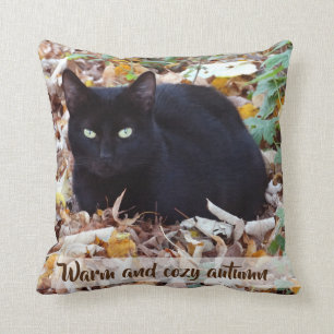 Warm and cosy autumn Throw Cushion 41 x 41 cm