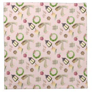 Warm and Cosy Winter Things Cloth Napkin