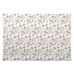 Warm and Cosy Winter Things Cloth Placemat
