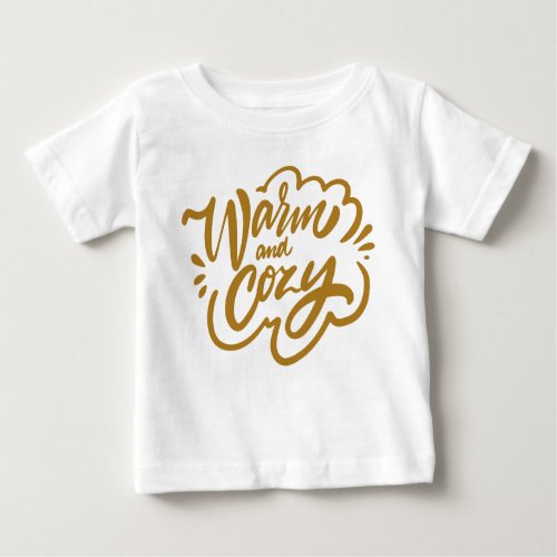 Warm and Cozy Baby T_Shirt