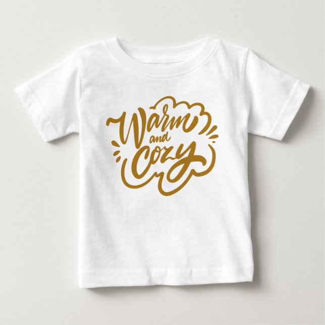 Warm and Cozy Baby T-Shirt (Front)