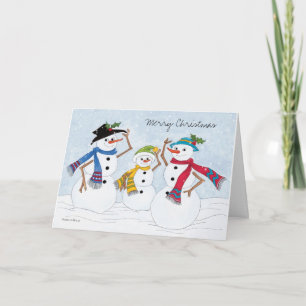 Warm and Cozy Christmas Holiday Card