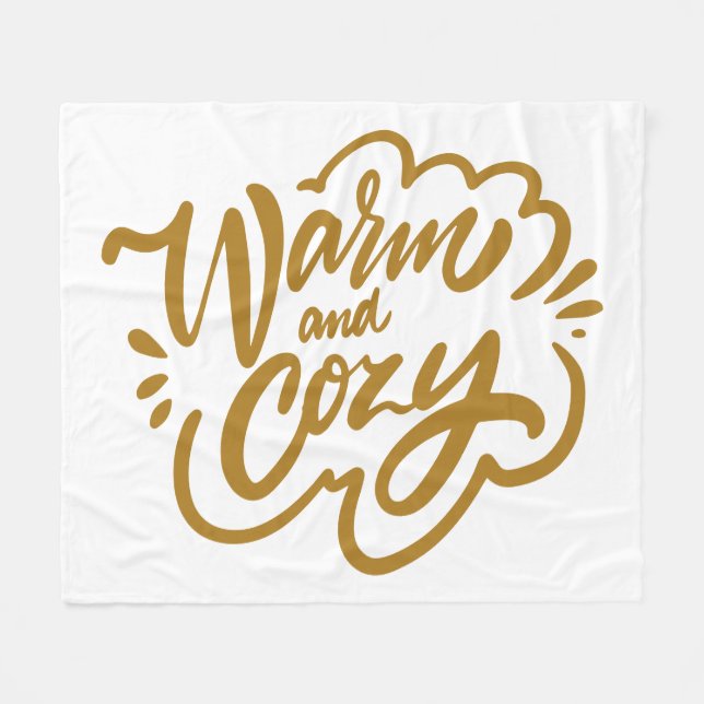 Warm and Cozy Fleece Blanket (Front (Horizontal))
