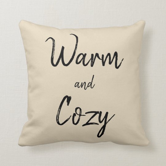 Warm and Cozy Pillow