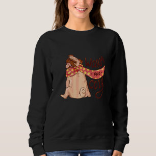 Warm And Cozy Pug Puggle Dog Owner Puppy Pet Dog Sweatshirt