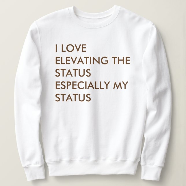 Warm and Cozy Sweat Shirt (Design Front)