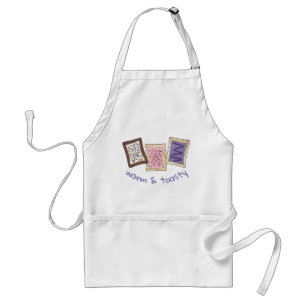 Warm and Toasty Breakfast Toaster Pastry Pastries Adult Apron