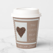 Warm Artisan Coffee Shop Business Branding Takeout