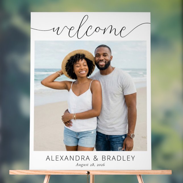 Warm Beach Minimalist Photo Acrylic Sign (Neutral)