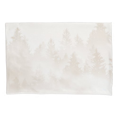 Warm Beige Forest Dream 1 decor art Pillow Case