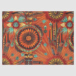 Warm Beige &quot;Intricate Echoes&quot; Artful Tissue Paper