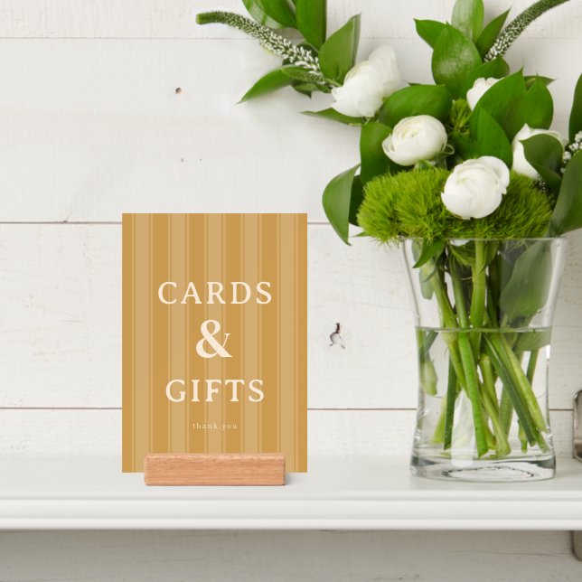 Warm Beige Minimalist Gratitude Sign Holder (Insitu 4)