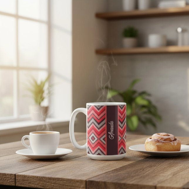 Warm Chevron Coffee Mug (Creator Uploaded)