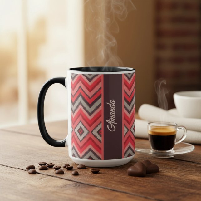 Warm Chevron Mug (Creator Uploaded)