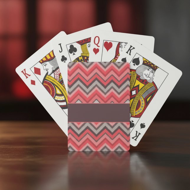 Warm Chevron Poker Cards (Creator Uploaded)